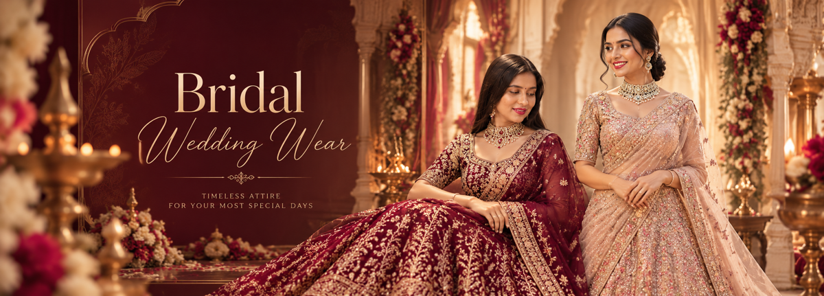 Bridal and wedding wear